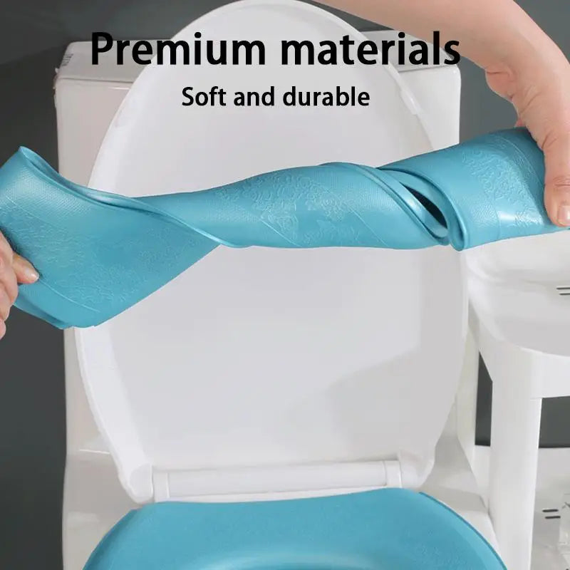EVA Waterproof Toilet Seat Cover – Non-Slip Universal Pad Toilet Seat Cover QXL