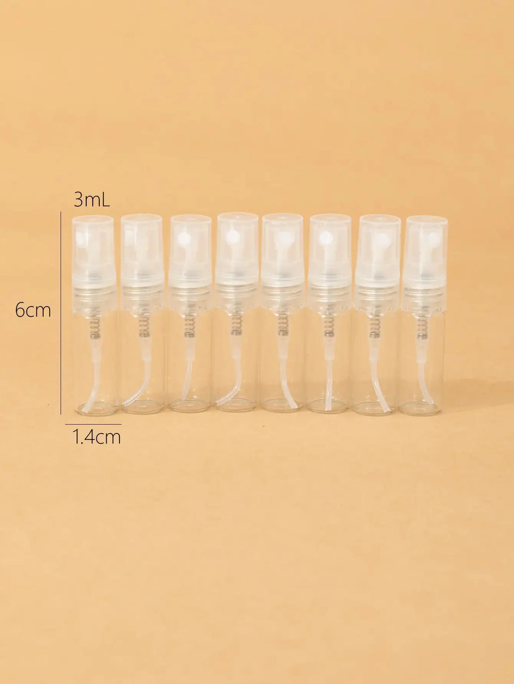 Mini Glass Perfume Spray Bottles 2–10ml | Travel Set 8/16pc Perfume Spray Bottle QXL