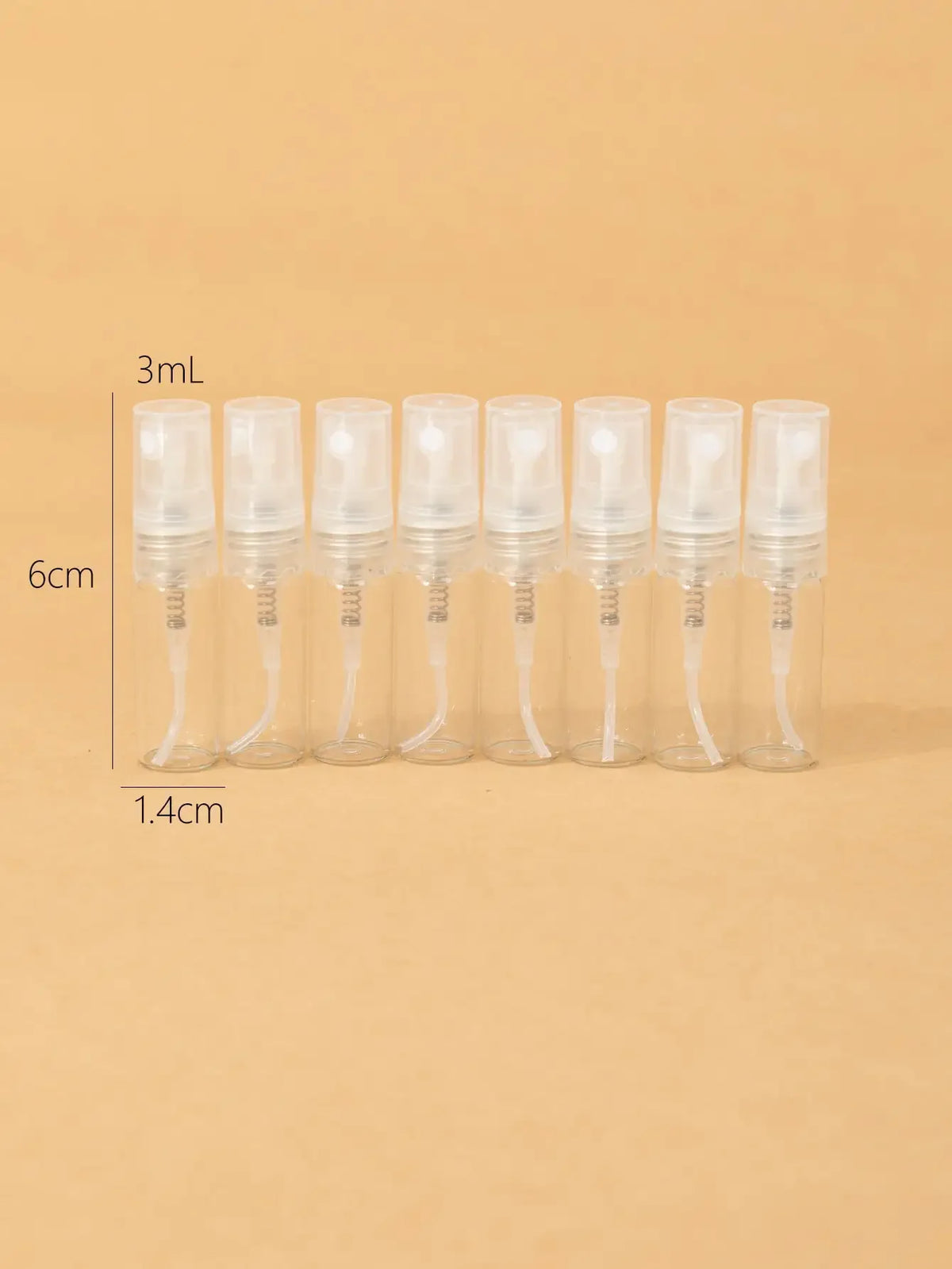 Mini Glass Perfume Spray Bottles 2–10ml | Travel Set 8/16pc Perfume Spray Bottle QXL