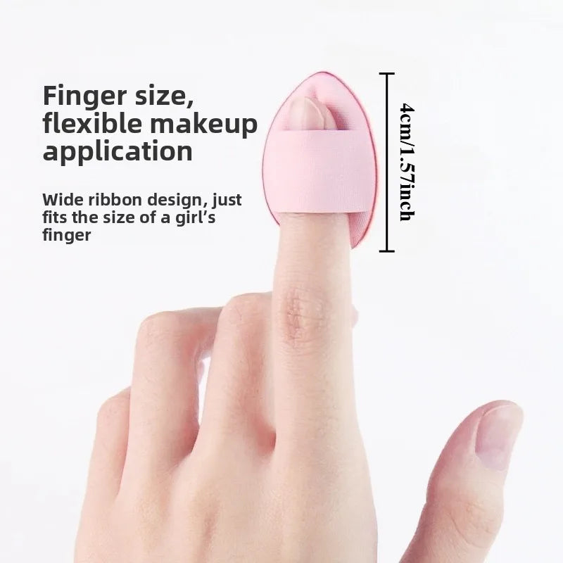 6-Pack Mini Finger Makeup Sponges | Waterdrop Blender Makeup Sponge Set QXL