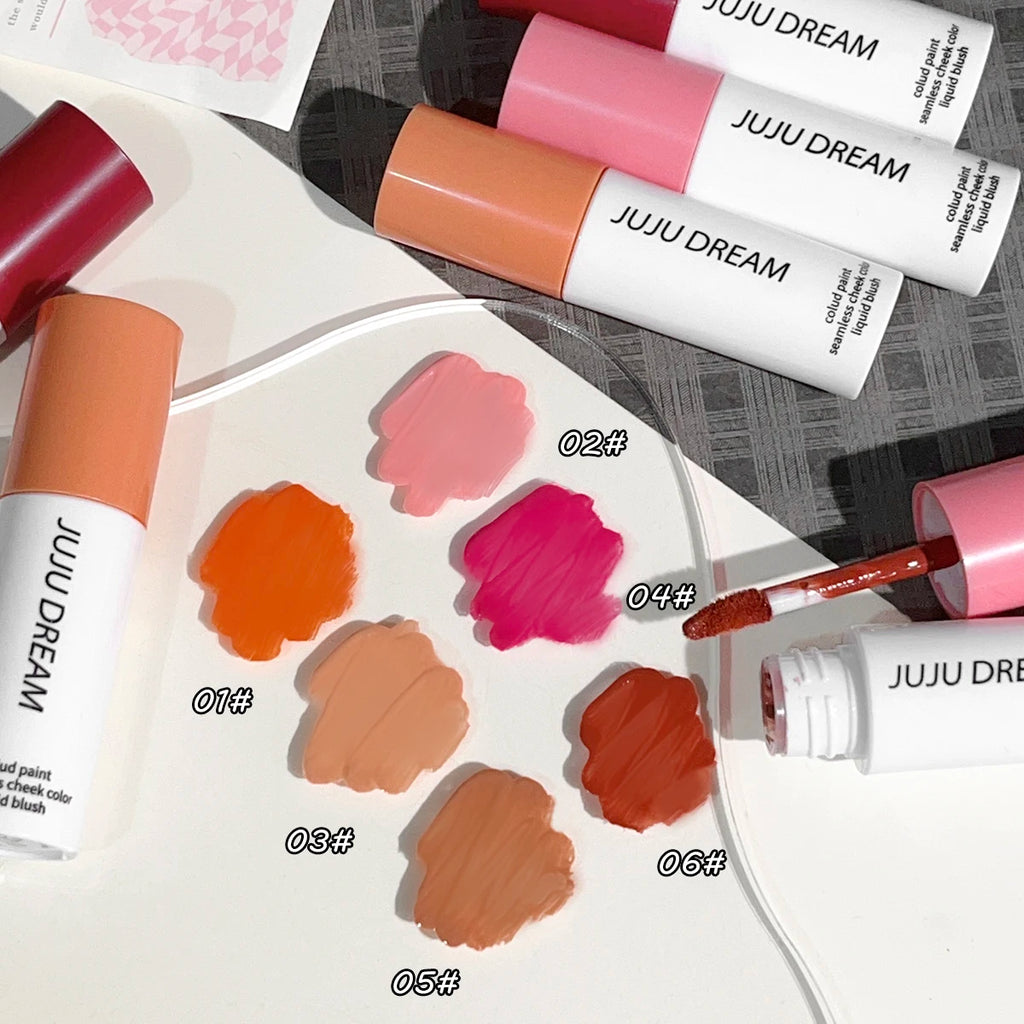 JUJU Dream Translucent Liquid Blush – Natural Flush & Glow Liquid Blush QXL