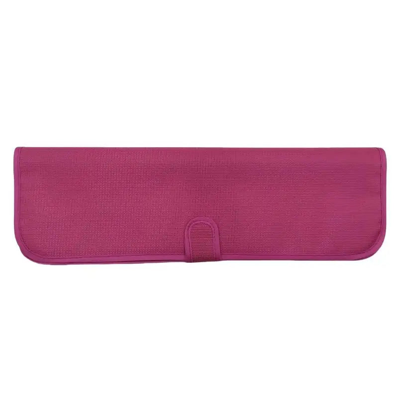Heat-Resistant Pouch for Flat Iron & Curling Iron | Travel Case Hair Tool Travel Pouch QXL Red