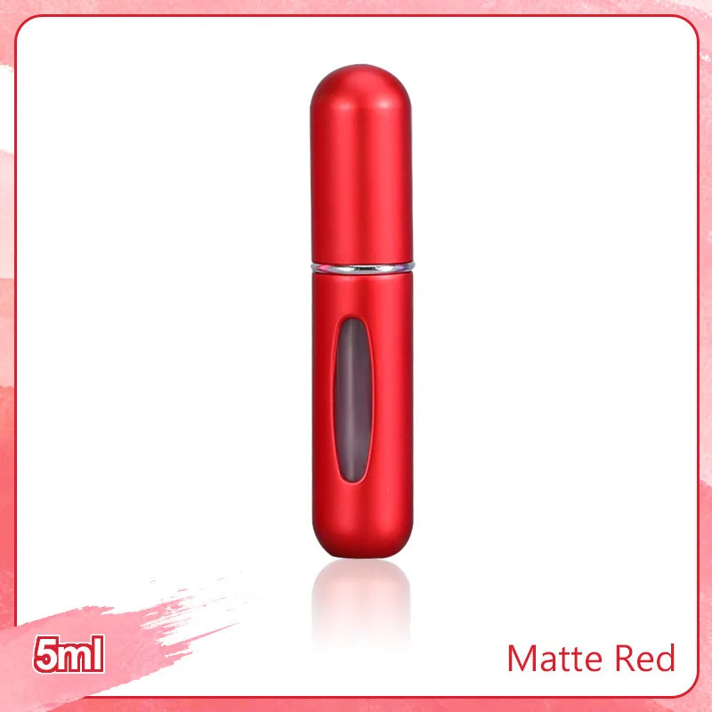 5ml Refillable Perfume Spray Bottle – Portable Travel Atomizer Perfume Atomizer QXL hongse 1pcs 5ml Plastic