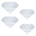 4-Pack Crystal Diamond Nail Art Display Props | Photo Decor Nail Art Display Prop QXL Default Title