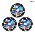115mm Diamond Cutting Disc | Angle Grinder Blade Steel & Stone Diamond Cutting Disc QXL 3PCS