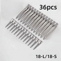 36-Pack Hair Root Lift Clips | Salon Sectioning Clamps Hair Sectioning Clips QXL 26pcs