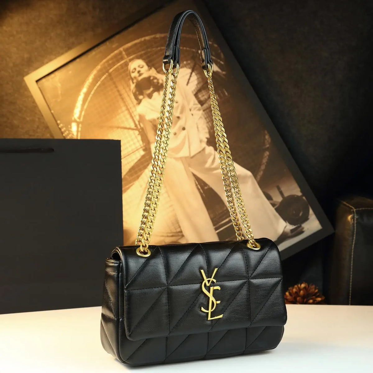 Luxury Leather Diaper Bag | Crossbody Tote for Moms Luxury Diaper Bag QXL