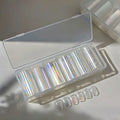 10-Roll Holographic Nail Foil Decals | Aurora Mermaid Transfer Nail Foil Decals QXL 2