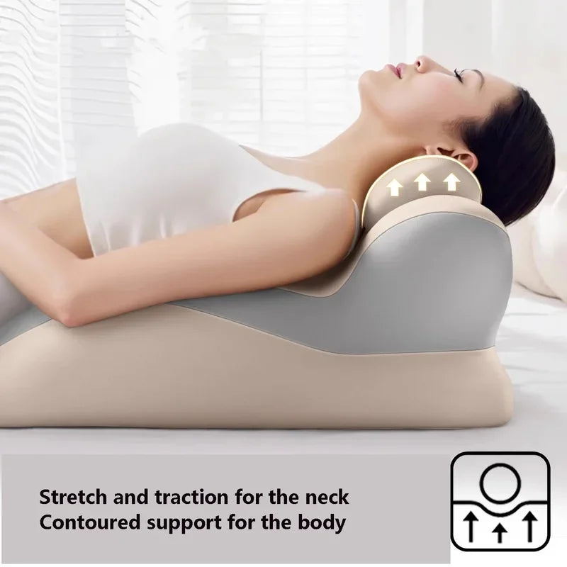Memory Foam Wedge Pillow | Neck, Leg & Back Ergonomic Support Memory Foam Pillow QXL