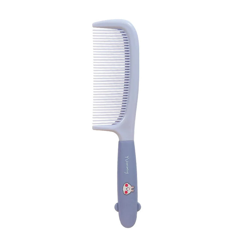Cartoon Anti-Static Pointed Tail Comb for Kids | Pink & Green Kids Hair Comb QXL