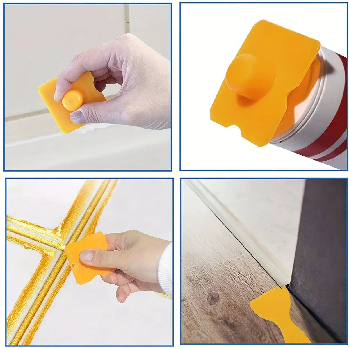 Glass & Stovetop Scraper | Label, Sticker & Paint Remover Kitchen Scraper Tool QXL