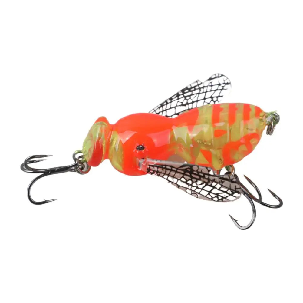Wasp Topwater Fishing Lure | Hard Bait for Bass & Pike Topwater Fishing Lure QXL Fish hook3