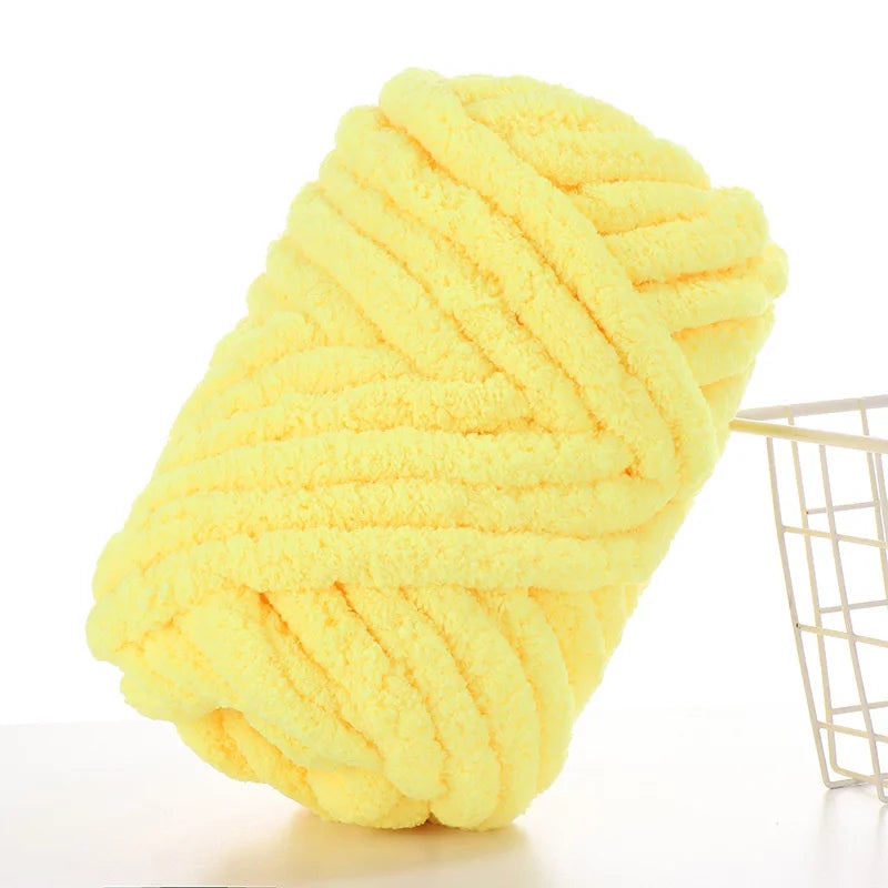 Super Thick Chunky Polyester Yarn | DIY Knitting & Crochet Chunky Craft Yarn QXL 13