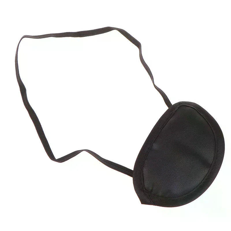 10-Pack Black Satin Sleep Masks | Light-Blocking Eye Cover Sleep Eye Mask QXL