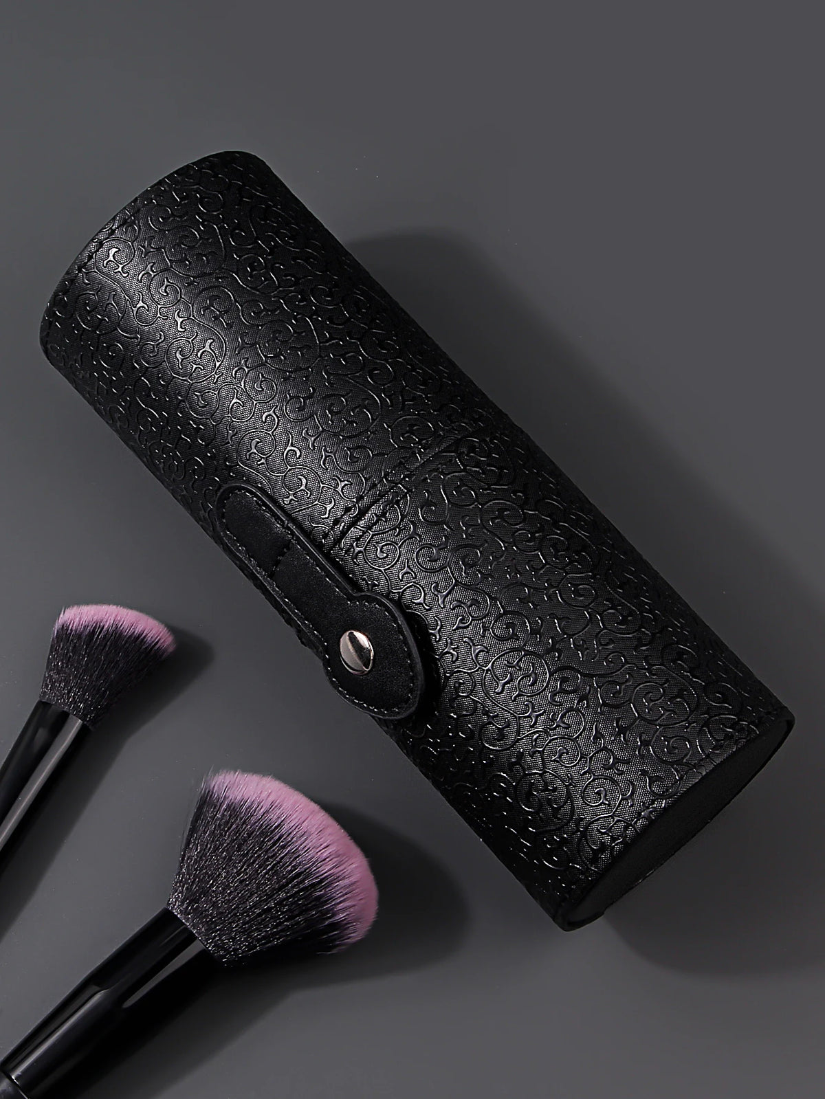 17-Piece Makeup Brush Set with Sponge, Puff & Organizer Makeup Brush Set QXL