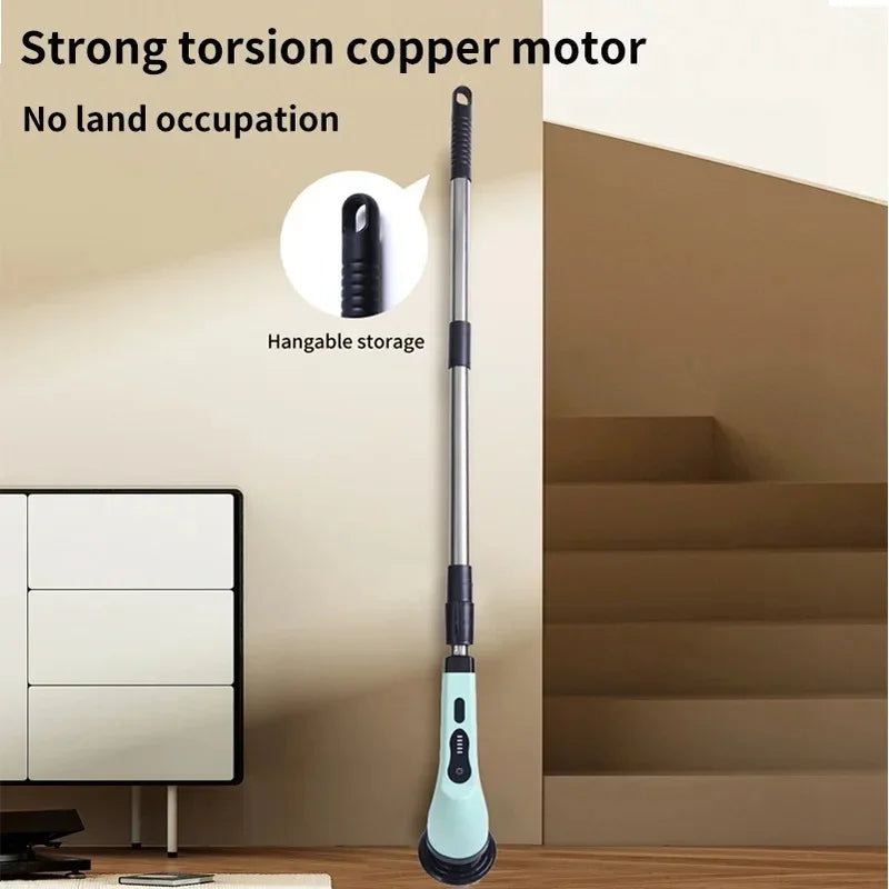 9-in-1 Electric Spin Scrubber | Kitchen & Bathroom Brush Electric Spin Scrubber QXL