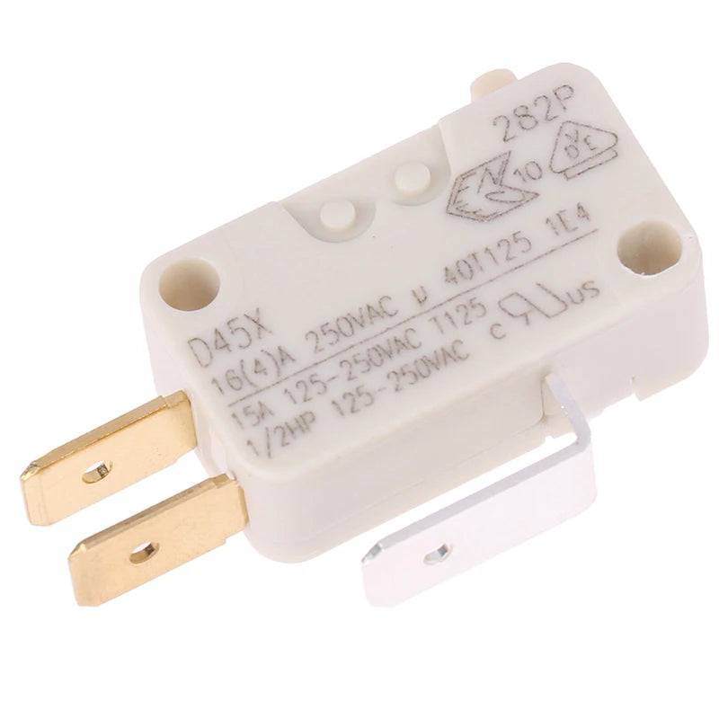 D45X Micro Switch 16A 250V – High Current Limit Contact Switch Micro Switch QXL 1pc