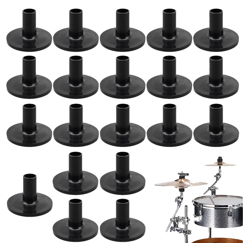 20-Pack Drum Cymbal Sleeves | ABS Flange Stand Holders Cymbal Stand Accessories QXL