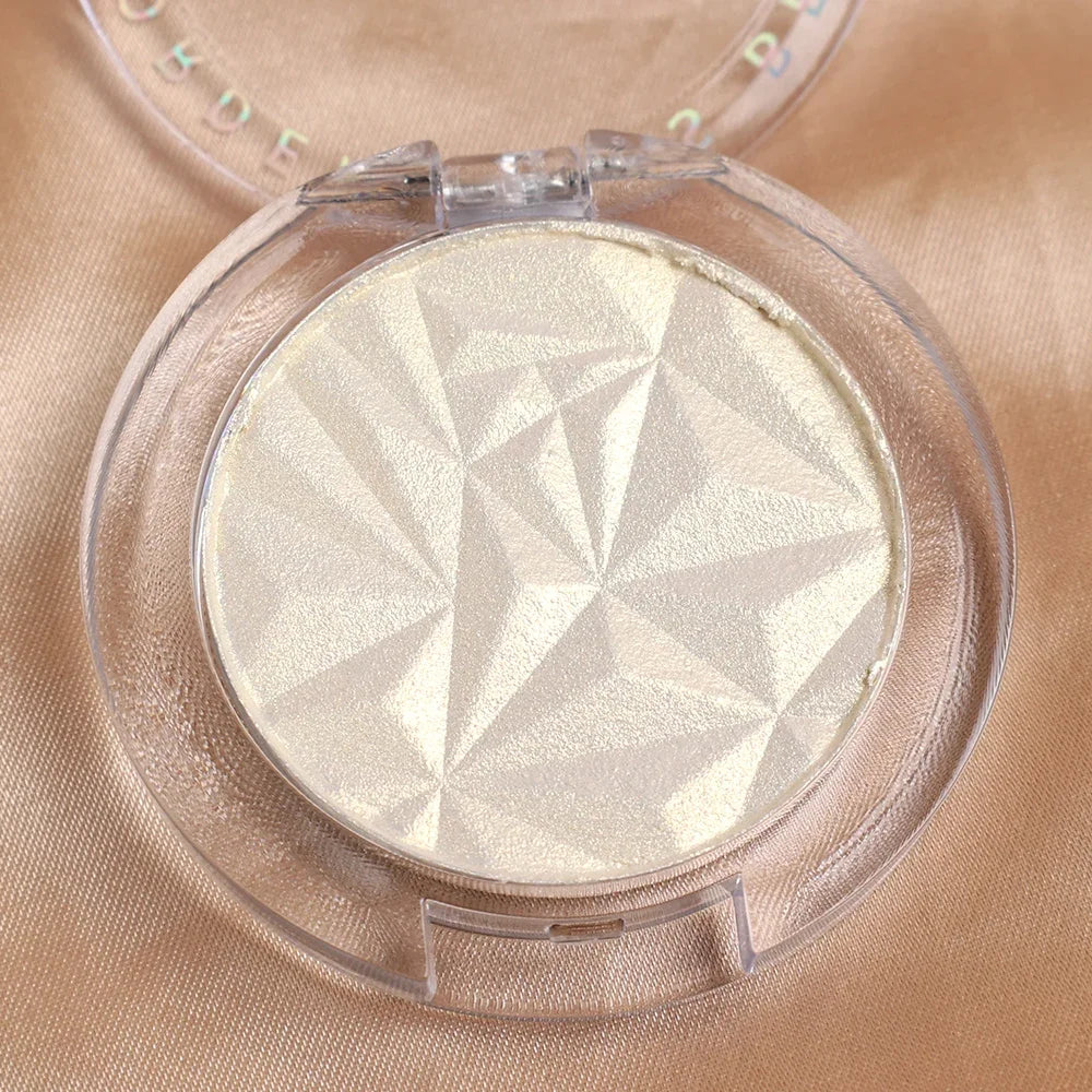 Shimmer Highlighter Powder Palette | Glow Face Contour Illuminator Highlighter Powder QXL