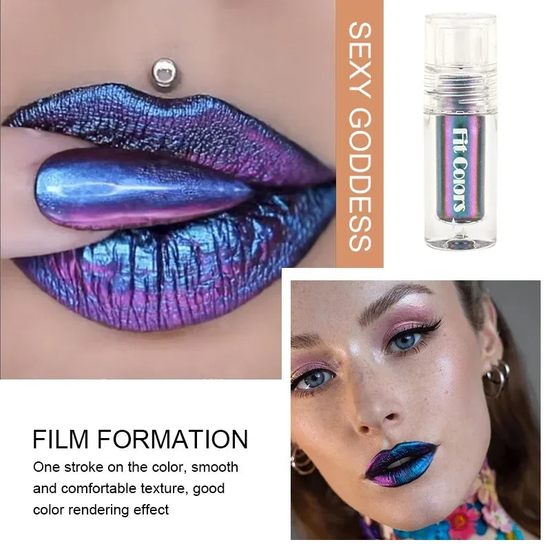 Fit Colors Chameleon Metallic Liquid Eyeshadow – 6 Shades Liquid Eyeshadow QXL