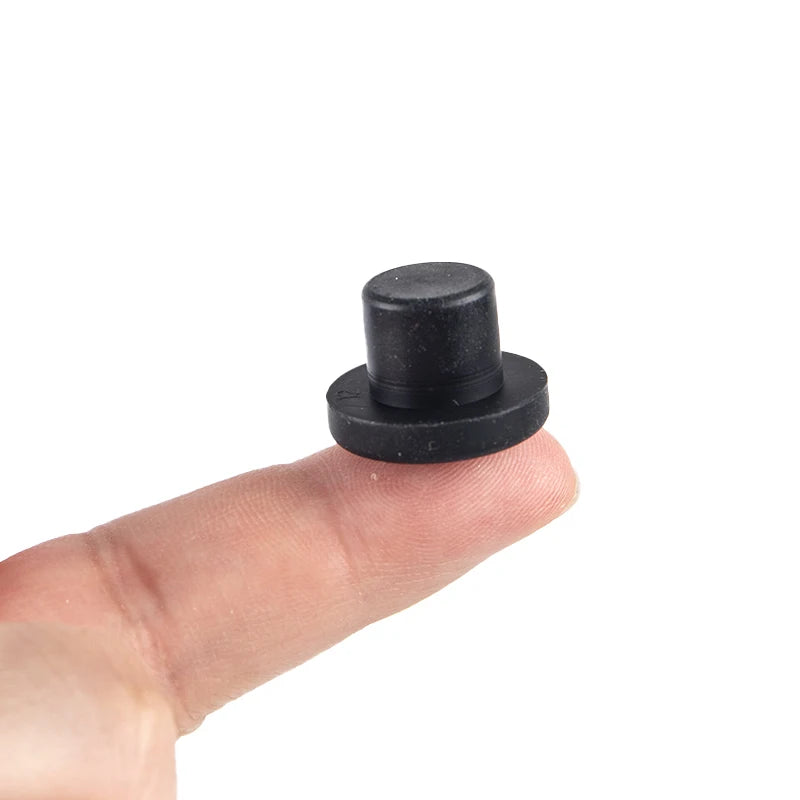 10-Pack Silicone Rubber Hole Plugs 3mm–12mm | Pipe End Caps Rubber Hole Plugs QXL