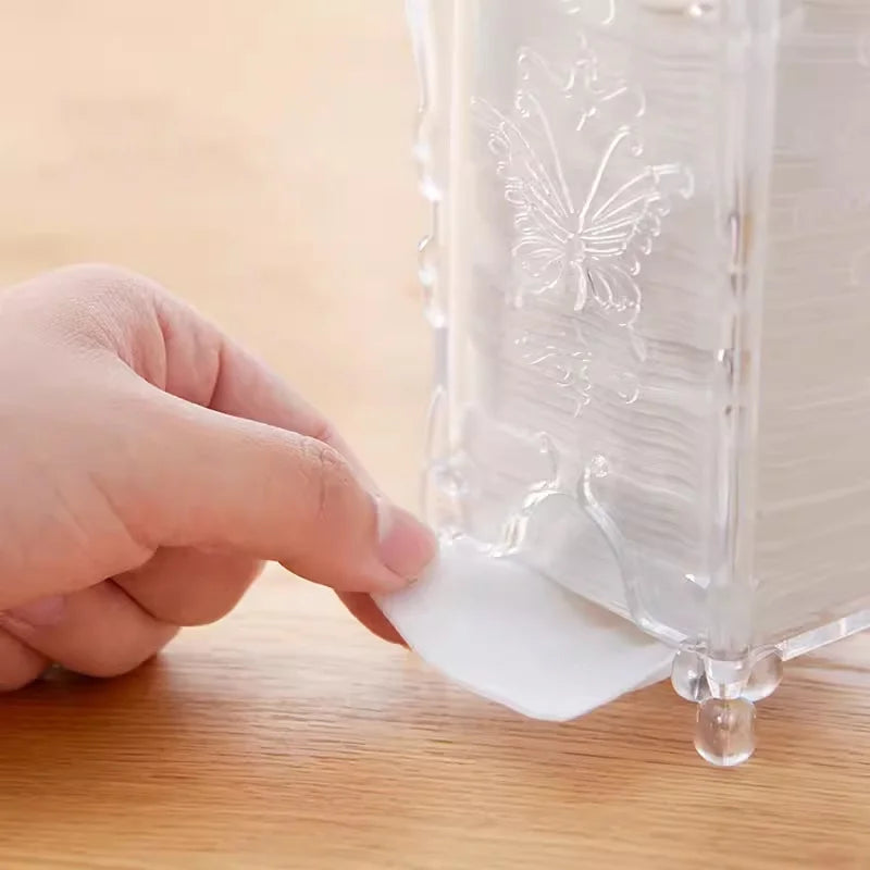 Butterfly Acrylic Makeup Organizer | Cotton Pad & Cosmetic Storage Acrylic Makeup Organizer QXL