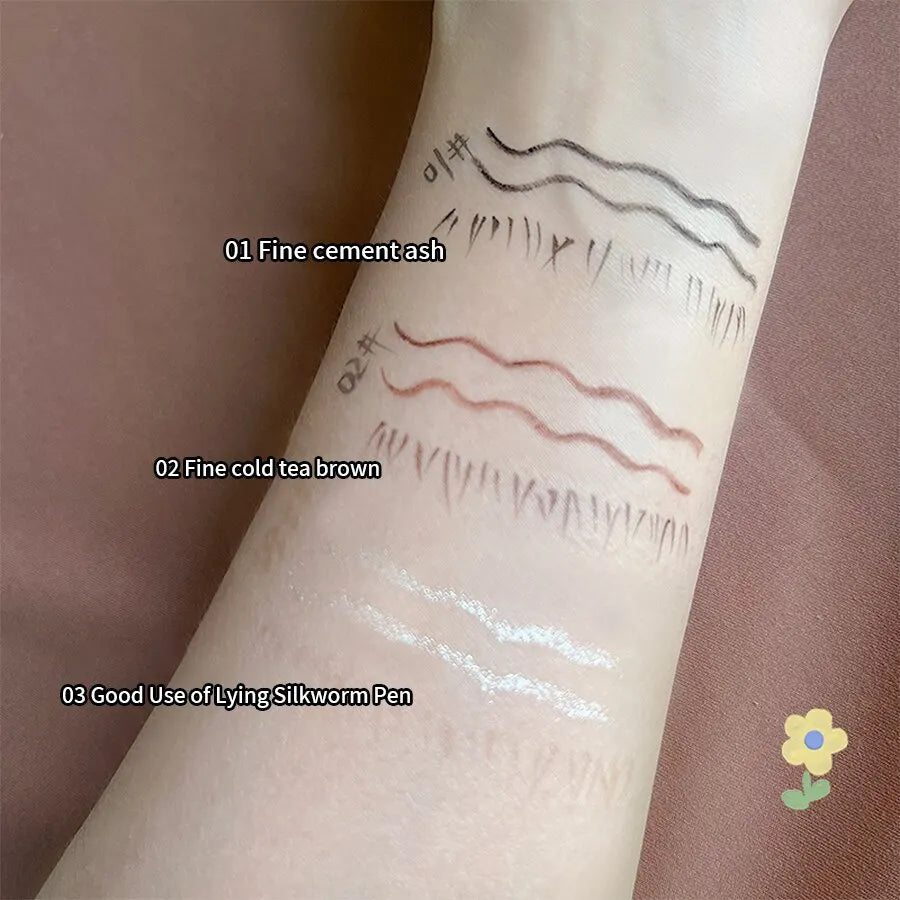 MAXFINE Double Head Liquid Eyeliner | Fine Tip Waterproof Pen Liquid Eyeliner Pen QXL