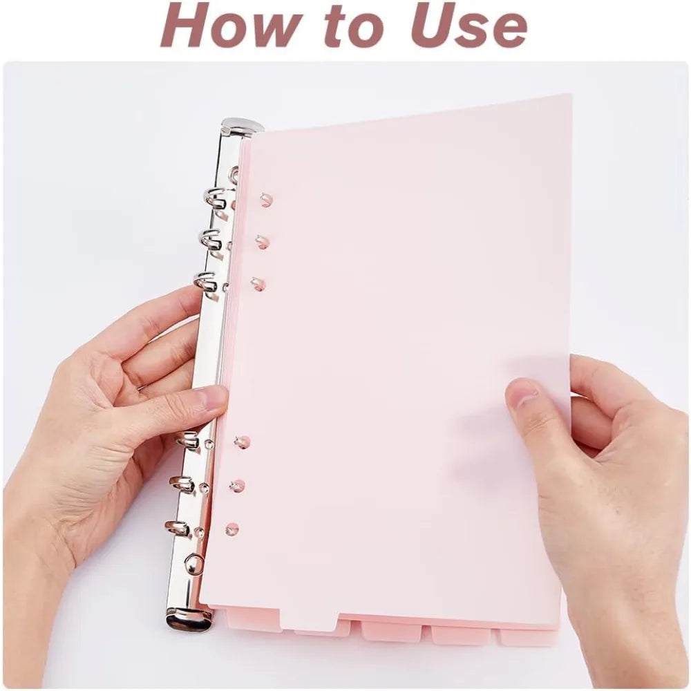 4-Pack A5 6-Ring Binder Mechanism Replacement Kit + Screws Ring Binder Mechanism QXL