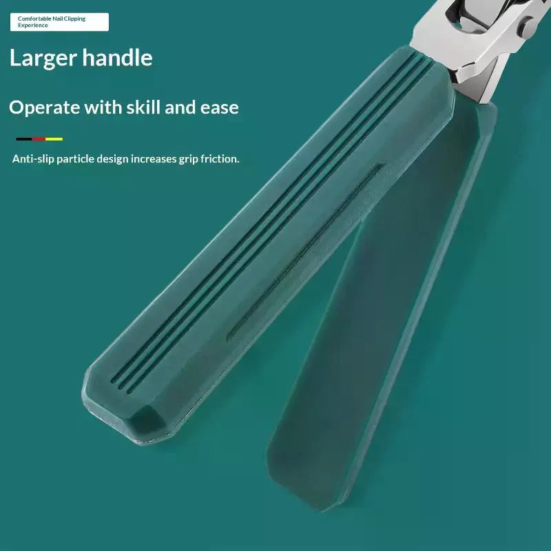 AACAR Wide-Jaw Anti-Splash Nail Clipper Kit | 3-Piece Set Nail Clipper Kit QXL