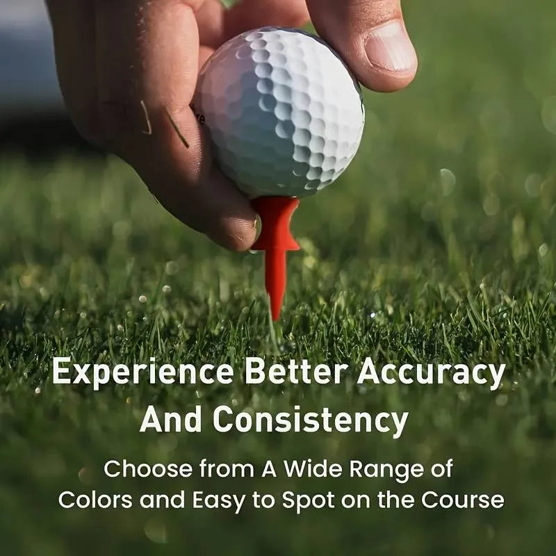 Reusable Plastic Golf Tees | Consistent Height & Durable Golf Tees QXL