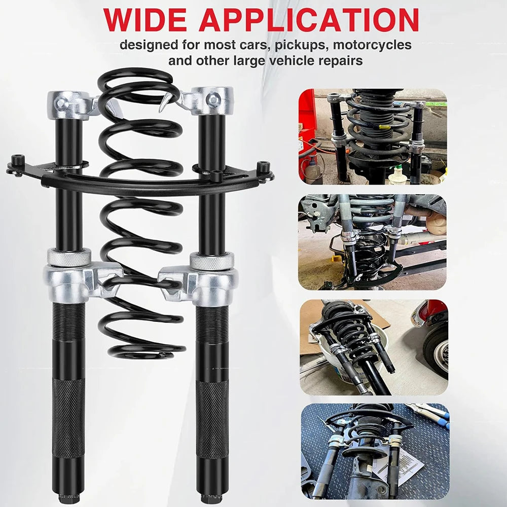 EAFC 3-Pc Shock Absorber Spring Compressor Safety Claw Tool Spring Compressor Tool QXL