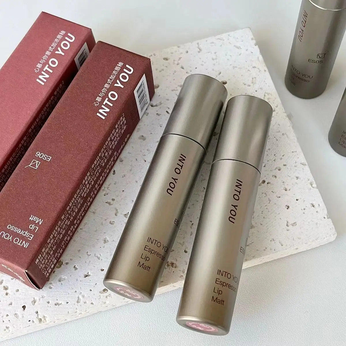 INTOYOU Matte Velvet Lip Clay | Waterproof Long-Lasting Color Matte Lip Clay QXL
