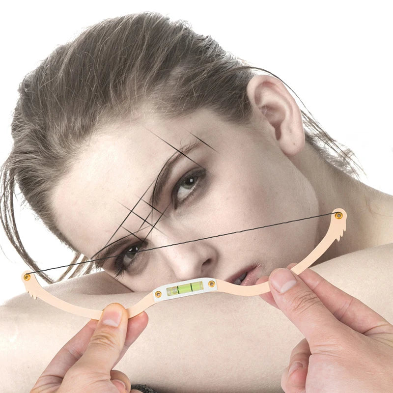 Microblading Brow Mapping Ruler Kit | Pre-Inked String & Arrow Brow Mapping Ruler QXL