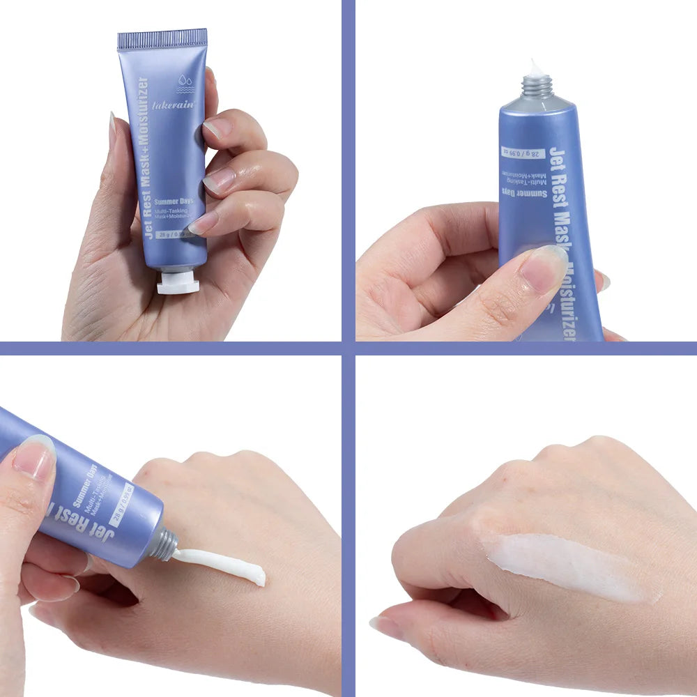 2-in-1 Daily Moisturizer & Overnight Face Mask | Deep Hydration Face Moisturizer Mask QXL