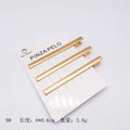 3-Pack Metal Geometric Hair Claw Clips | Korean Crab Barrette Hair Claw Clip Set QXL NO.9