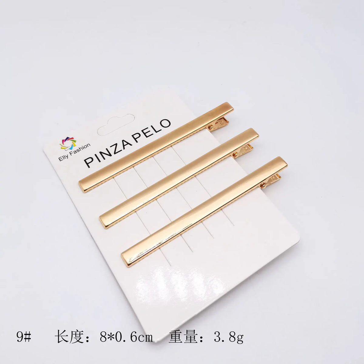 3-Pack Metal Geometric Hair Claw Clips | Korean Crab Barrette Hair Claw Clip Set QXL NO.9