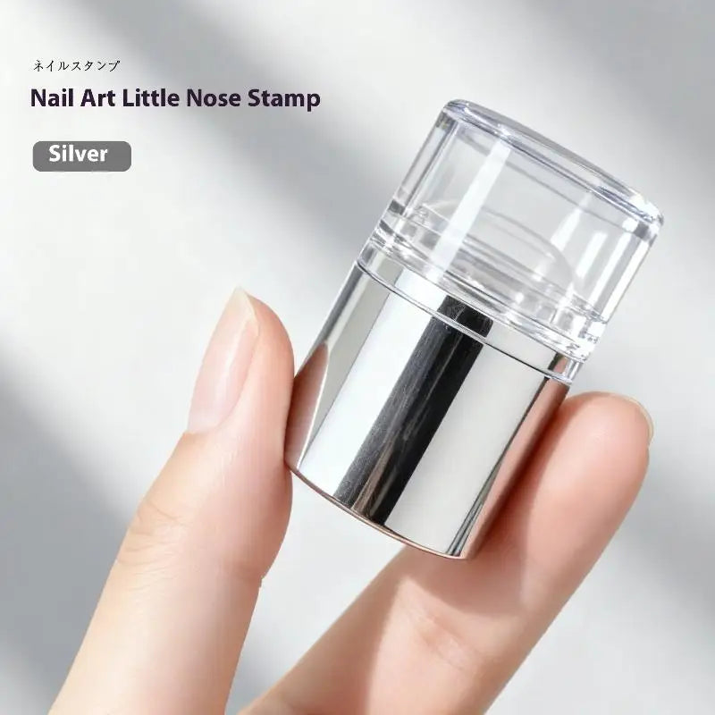 Transparent Silicone Nail Stamp Template & Scraper Set Nail Stamp Template QXL