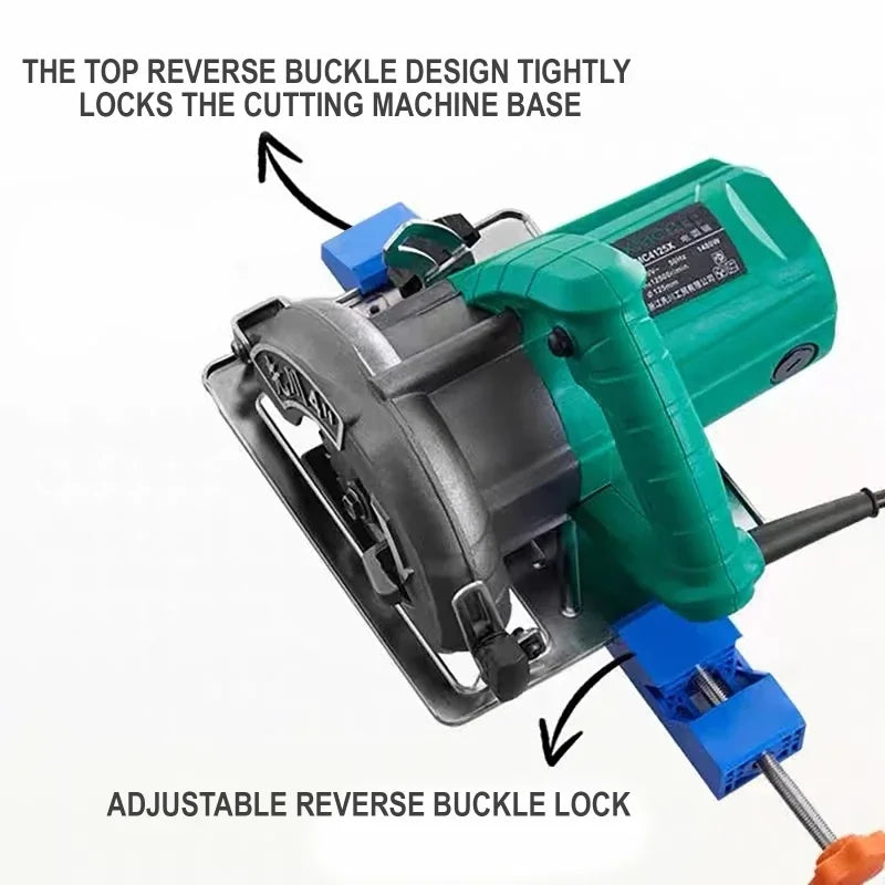 ABS Circular Saw Positioning Clamp | Quick-Fix Jig for 4" Saws Saw Positioning Clamp QXL