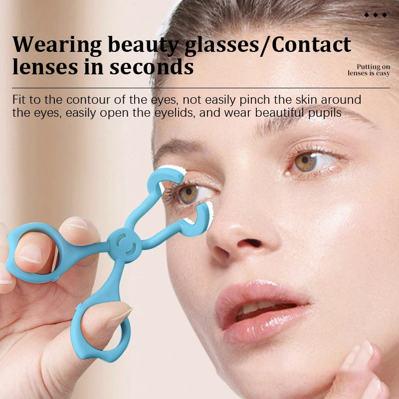 Contact Lens Inserter & Remover Tool | Silicone Travel Kit Lens Inserter Tool QXL