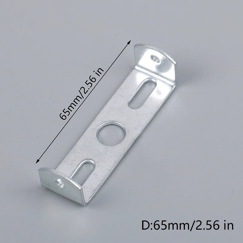 Iron Ceiling Lamp Mounting Bracket Plate with Screws Lamp Mounting Bracket QXL D