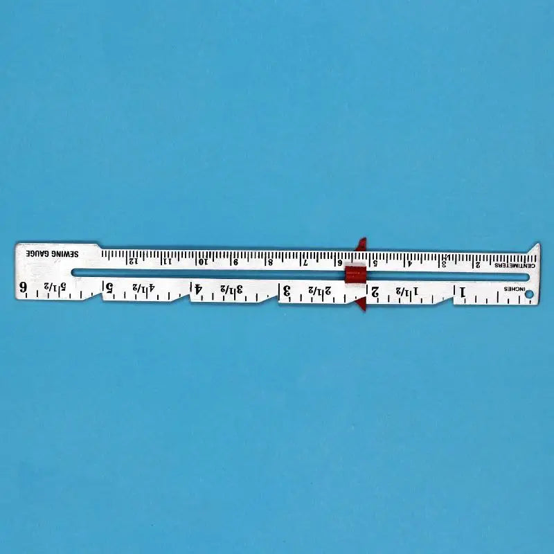 Metal Sliding Gauge – Sewing & Quilting Measuring Tool 15cm Sewing Measuring Tool QXL C