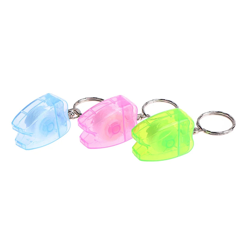 Portable 15m Dental Floss Keychain Case | Travel Flosser Dental Floss Keychain QXL