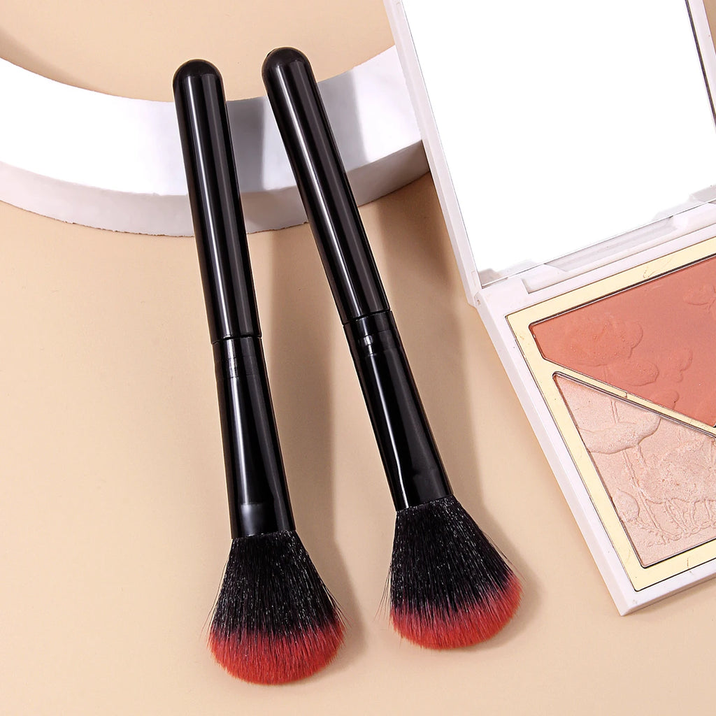 KOSSHOW 2-Pack Fluffy Blush Brushes | Blendable & Buildable Blush Brush Set QXL