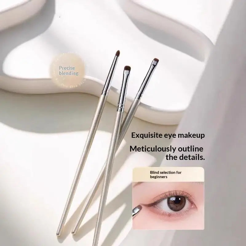 Eye & Nose Contour Makeup Brush Set | Horse Hair 3/4/6 Pcs Makeup Brush Set QXL