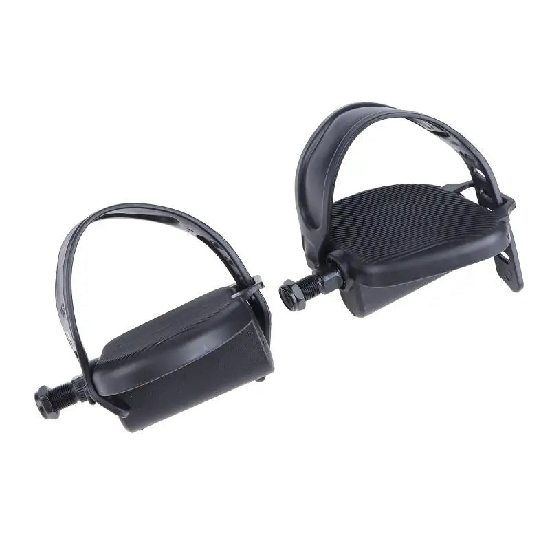 Anti-Slip Exercise Bike Pedals with Straps | 1 Pair Exercise Bike Pedals QXL