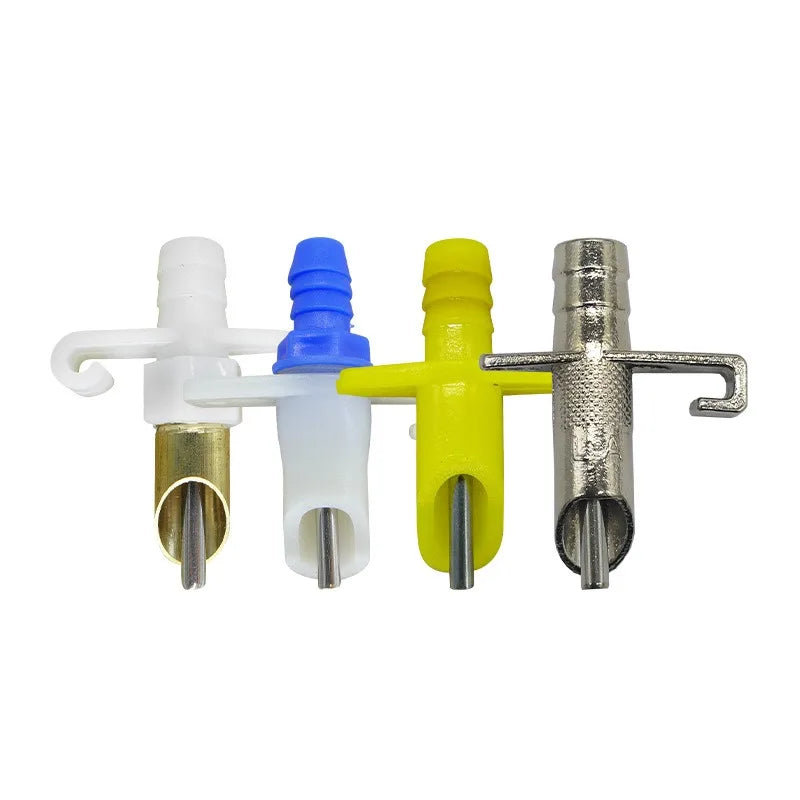 10-Pack Rabbit Nipple Drinker | Galvanized Duckbill Waterer Rabbit Nipple Drinker QXL