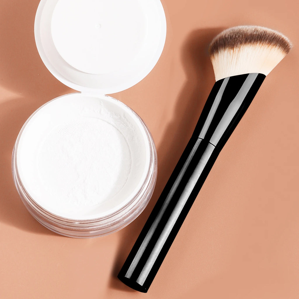 Ronshadow Angled Foundation Contour Brush | Soft Synthetic Makeup Contour Brush QXL