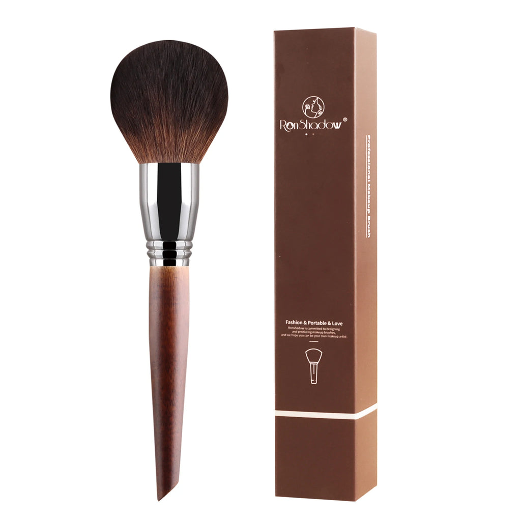 Ronshadow Single Makeup Brush – Powder, Eyeshadow & Smudge Single Makeup Brush QXL Brown