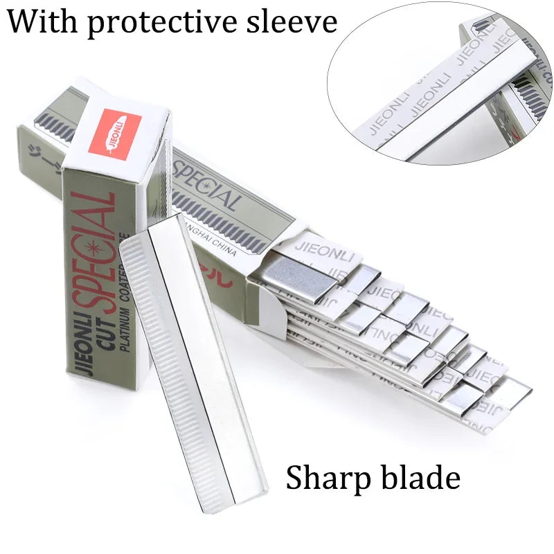 20-Pc Stainless Steel Eyebrow Razor Trimmer Set | VVOCCI Eyebrow Razor Set QXL