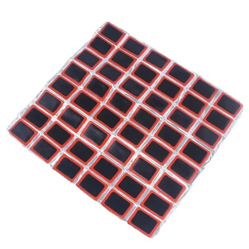 48-Pack 25mm No-Glue Bike Puncture Repair Patches | Inner Tube Puncture Repair Patches QXL